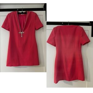 Xs Rumored low V neck dress